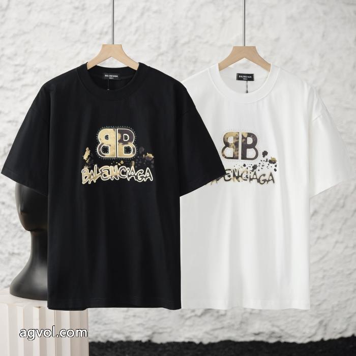 お得人気セール 今、大人のお洒落に 大人気男女兼用激安 通販 専門店balenciaga半袖Tシャツ_0_2