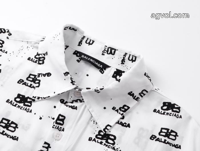 balenciaga偽 ブランド 販売高い人気 最高のエレガント 売切必至超安値半袖シャツ_0_3
