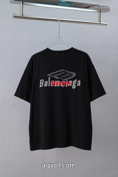 balenciaga海外大人気アイテム 目につく 26新作限定版プリントスーパー コピー 通販半袖Tシャツ_0_0