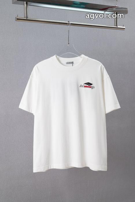 balenciaga海外大人気アイテム 目につく 26新作限定版プリントスーパー コピー 通販半袖Tシャツ_0_2