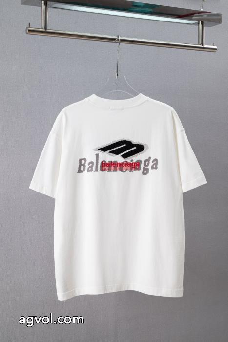 balenciaga海外大人気アイテム 目につく 26新作限定版プリントスーパー コピー 通販半袖Tシャツ_0_3