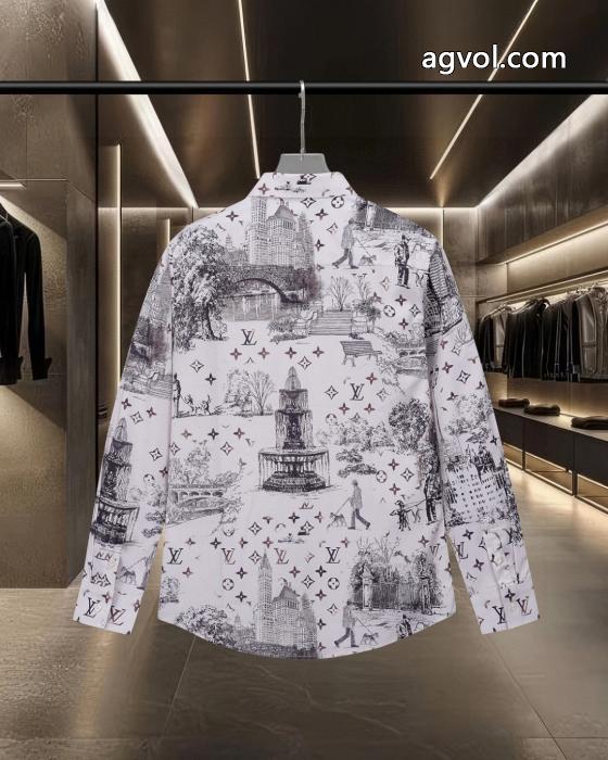 ブランド コピー 専門店人気商品新色登場！ お得得価 意外と相性がいいLOUIS VUITTON長袖シャツ_0_0