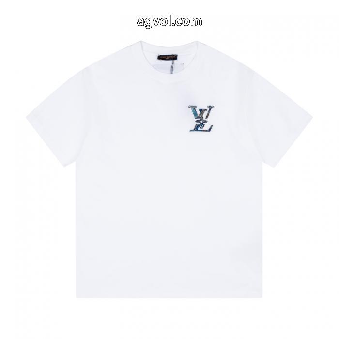 半袖Tシャツスーパー コピー 安心最落なし セールで早い者勝ち 韓国ファッションLOUIS VUITTON_0_0