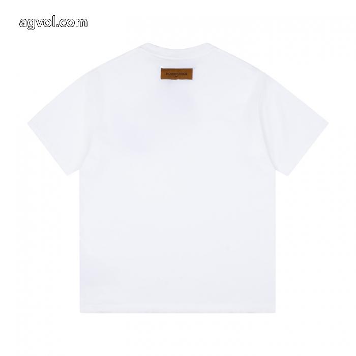 半袖Tシャツスーパー コピー 安心最落なし セールで早い者勝ち 韓国ファッションLOUIS VUITTON_0_1