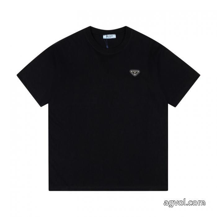 即対応 価格帯が魅力的 存在感のある半袖Tシャツコピー 品 販売PRADA_0_4