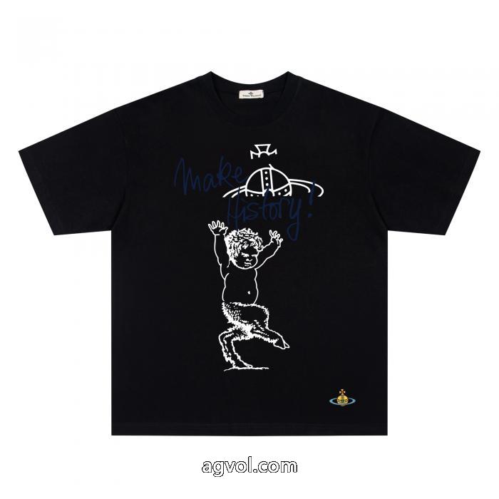 根強い人気定番商品 数量限定260%新品 マストアイテム新入荷VIVIENNE WESTWOOD半袖Tシャツブランド スーパー コピー 通販_0_2