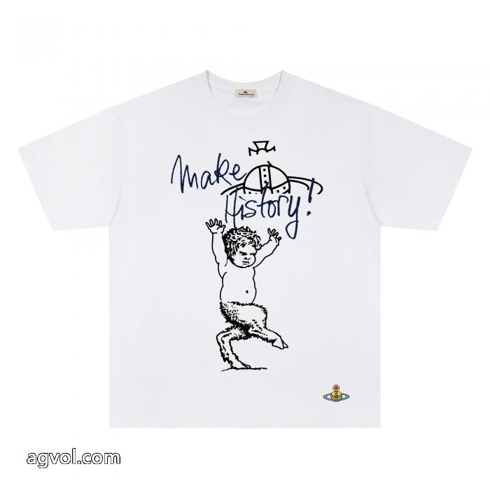 根強い人気定番商品 数量限定260%新品 マストアイテム新入荷VIVIENNE WESTWOOD半袖Tシャツブランド スーパー コピー 通販_0_3