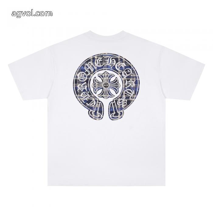 夏春物先行発売  26-26AW 即発送OKCHROME HEARTS半袖Tシャツブランド 激安 _0_2
