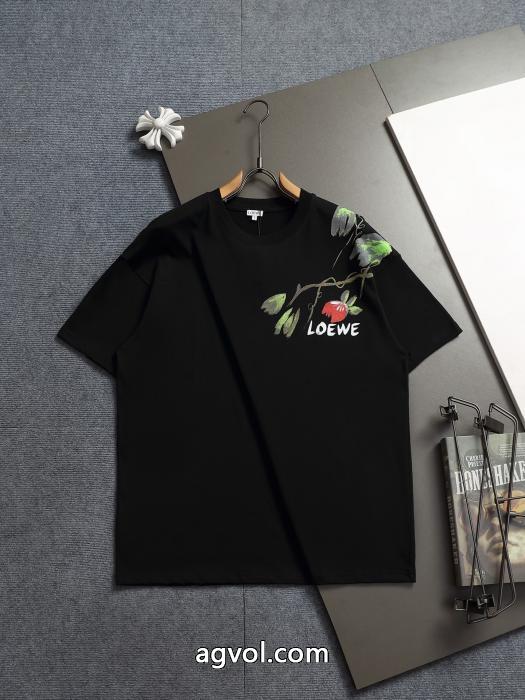LOEWEお得な激安セール価格 爆発的人気 新作数量限定セール半袖Tシャツ偽 ブランド 購入_0_0