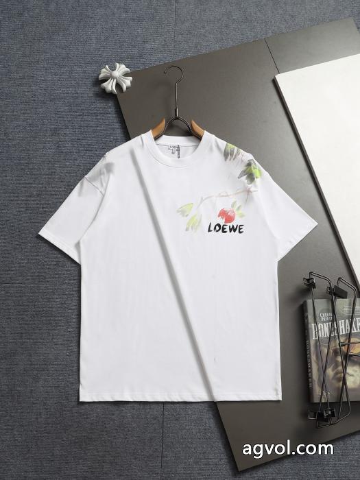 LOEWEお得な激安セール価格 爆発的人気 新作数量限定セール半袖Tシャツ偽 ブランド 購入_0_1