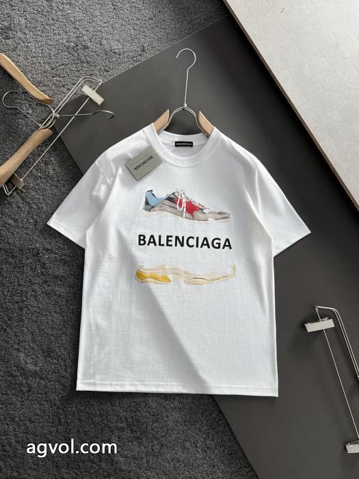 コピー 品 販売大人可愛い 好感度265％ 贅沢な逸品バレンシアガ半袖Tシャツ_0_2