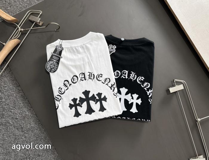 新しい斬新なスタイル 大特価新作限定 カラー豊富スーパー コピー 通販 優良CHROME HEARTS半袖Tシャツ_0_1