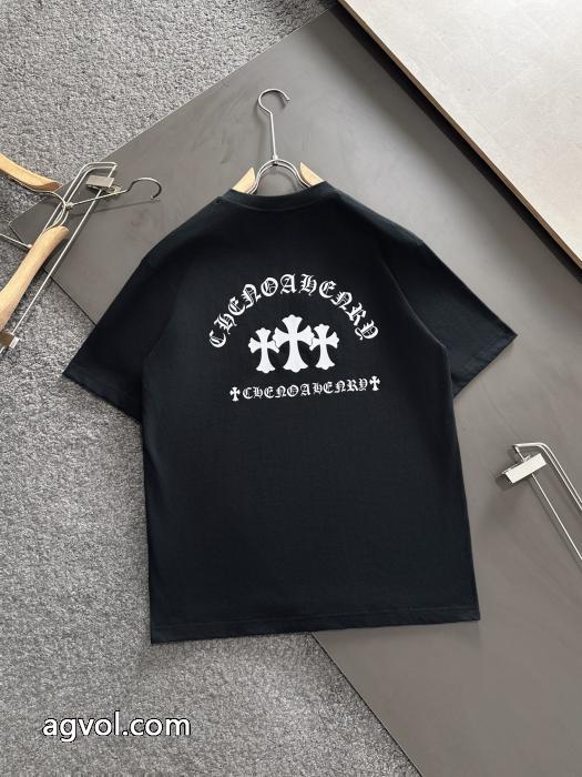 新しい斬新なスタイル 大特価新作限定 カラー豊富スーパー コピー 通販 優良CHROME HEARTS半袖Tシャツ_0_4
