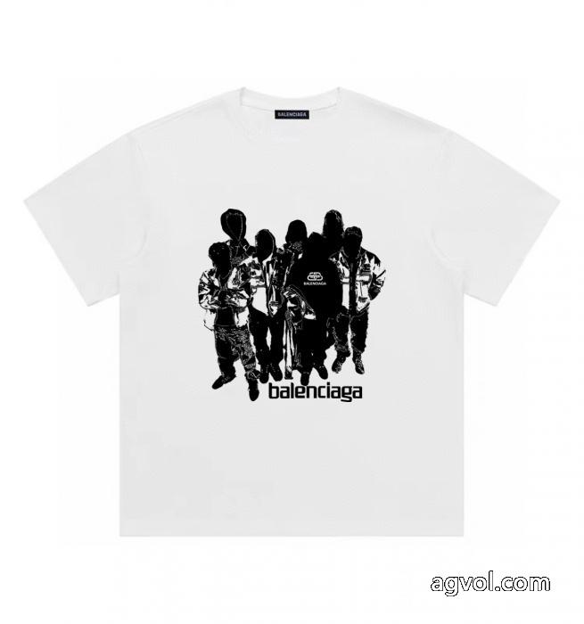 ブランド 偽物 激安balenciaga安定した質感 ファスナー式 優秀なアイテム半袖Tシャツ_0_2