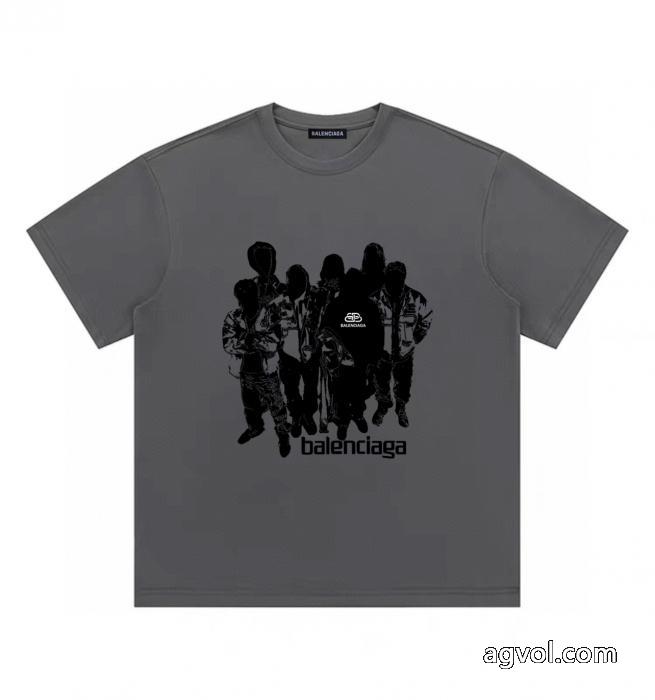 ブランド 偽物 激安balenciaga安定した質感 ファスナー式 優秀なアイテム半袖Tシャツ_0_3