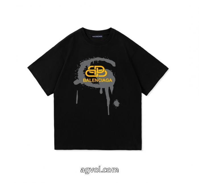 balenciaga清涼感とカジュアルスタイル 欲しい可愛く新鮮 超人気美品半袖Tシャツブランド 品 スーパー コピー_0_3