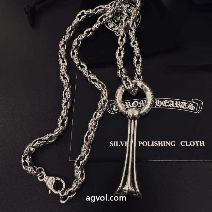 偽物 ブランド 激安サイズ豊富 視線を集めて 限定セール人気セールネックレスCHROME HEARTS_0_2