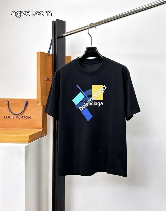 半袖Tシャツ偽 ブランド軽くて着心地がいい 新鮮ながら上品 COOLなデザインbalenciaga_0_2