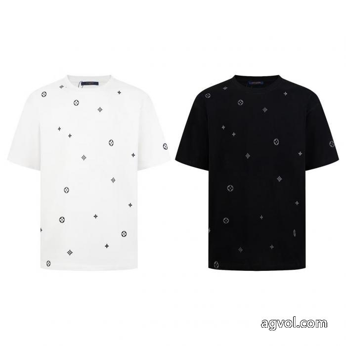 LOUIS VUITTONブランド コピー 品半袖Tシャツ最新作防热性 高級感が好評です 高級感溢れるデザイン_0_1