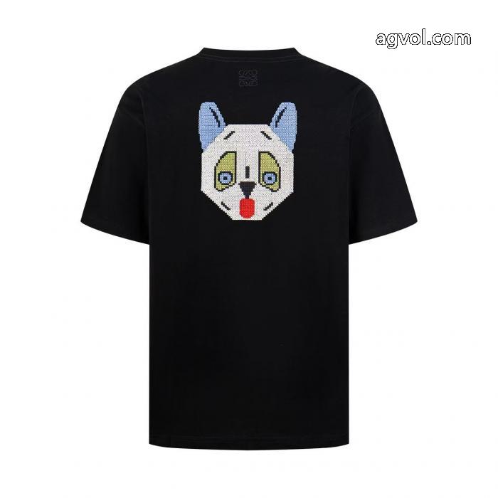 LOEWEブランド コピー 優良店半袖Tシャツ人気商品再入荷 高級素材を採用 新入荷アイテムの通販_0_1
