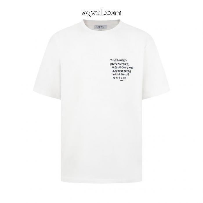LOEWEブランド コピー 優良店半袖Tシャツ人気商品再入荷 高級素材を採用 新入荷アイテムの通販_0_3