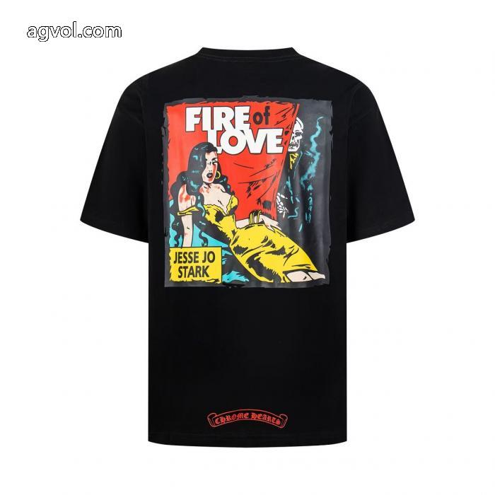 激安 ブランド 通販人気ブランド新作 クラシカル 人気ブランド 半袖TシャツCHROME HEARTS_0_2