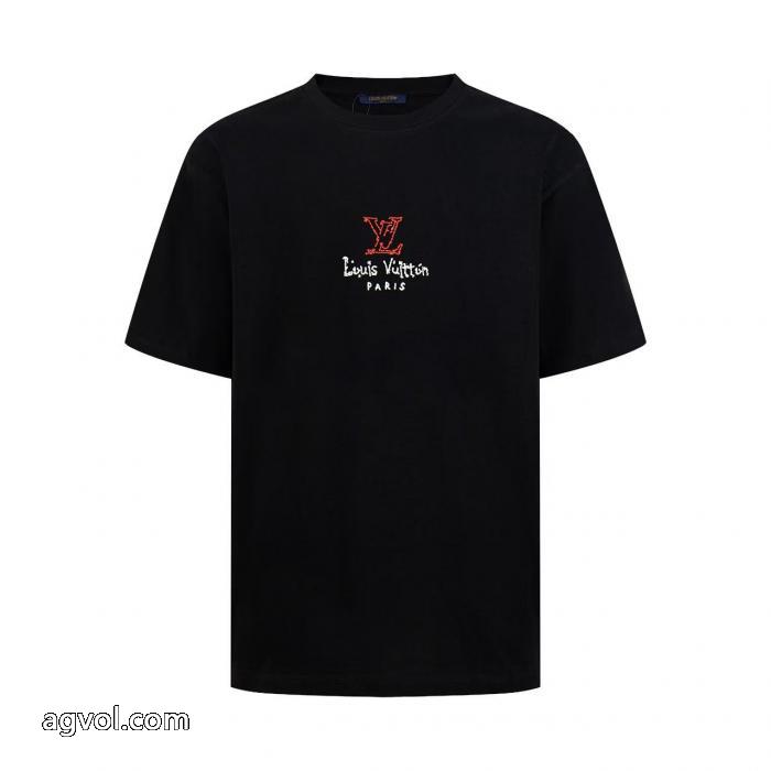 LOUIS VUITTON在庫セール 大人のファッション 着心地の良いブランド コピー 販売半袖Tシャツ_0_1