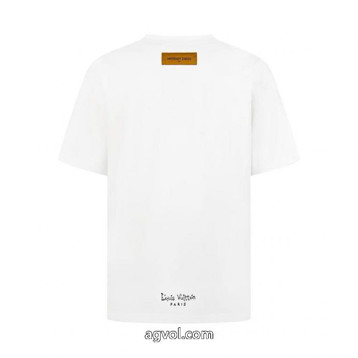 LOUIS VUITTON在庫セール 大人のファッション 着心地の良いブランド コピー 販売半袖Tシャツ_0_4
