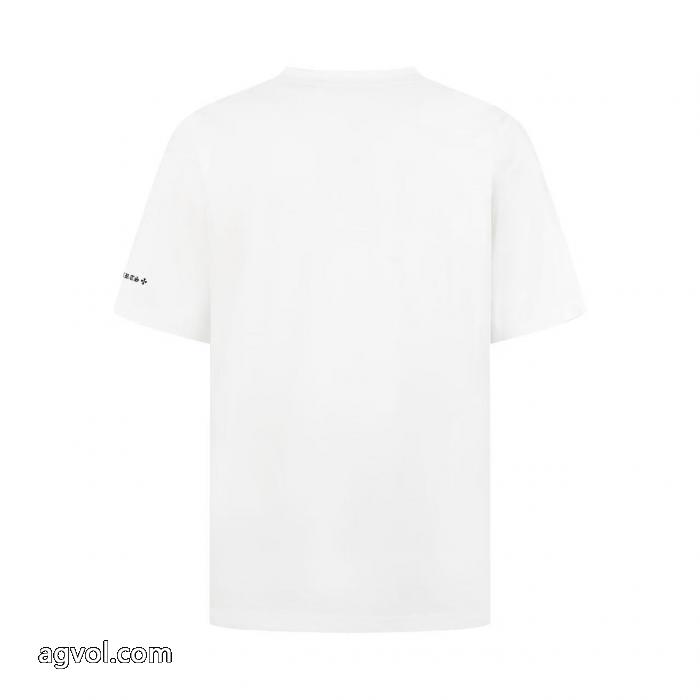 切り売り販売 稀少*限定セール ファッション通販 安い半袖Tシャツ偽 ブランド CHROME HEARTS_0_3