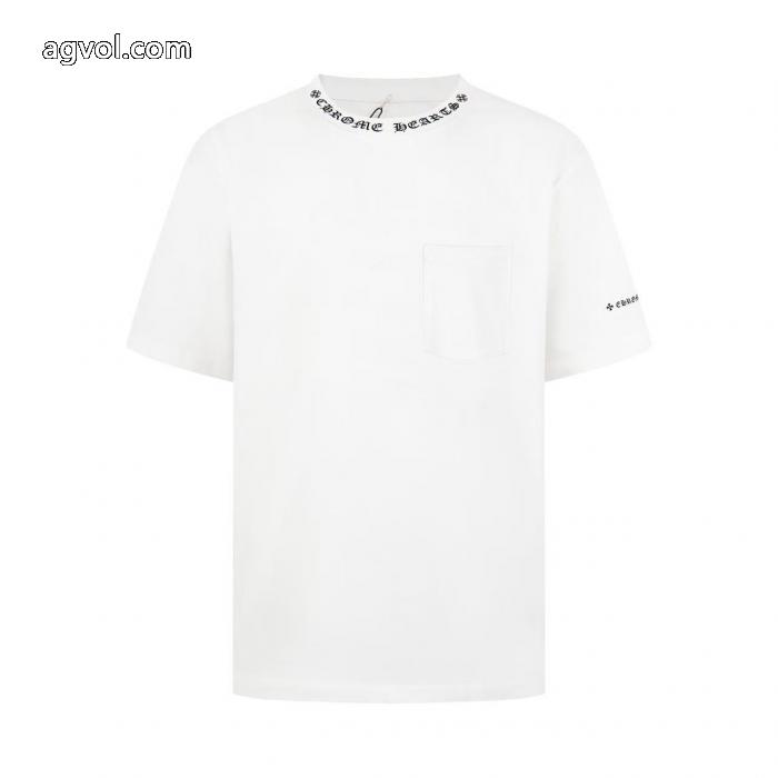 切り売り販売 稀少*限定セール ファッション通販 安い半袖Tシャツ偽 ブランド CHROME HEARTS_0_4