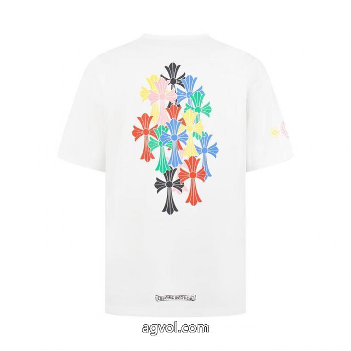 半袖Tシャツブランド 偽物 通販CHROME HEARTS高い機能性 使いやすい 人気上昇夏_0_2