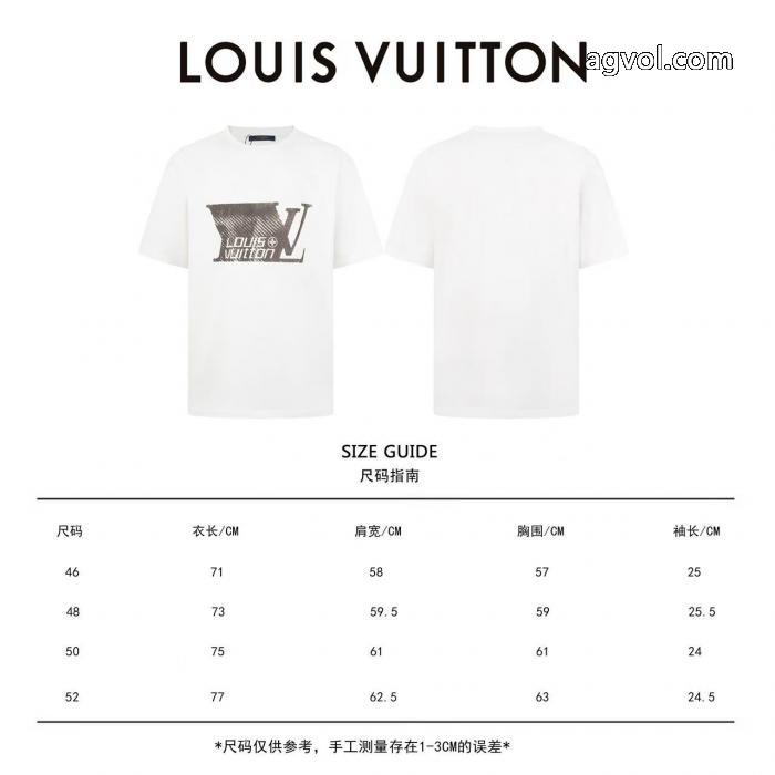 超人気高品質 季節をまたい新作アイテム 超激得LOUIS VUITTONブランド コピー半袖Tシャツ_0_3