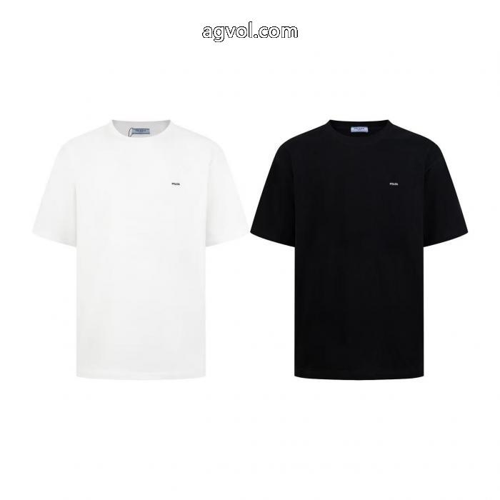 大絶賛の履き心地! 超優秀 肌触りがとても良い半袖Tシャツプラダ偽物 通販 _0_1