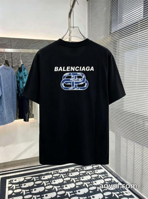 balenciaga激安 通販 専門店半袖Tシャツ男女兼用 エレガンスな雰囲気に 最落なし! 希少!_0_0