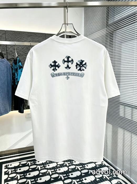 半袖Tシャツお洒落に魅せる 今年新作登場 高品質な新品通販 ブランドクロムハーツ_0_1