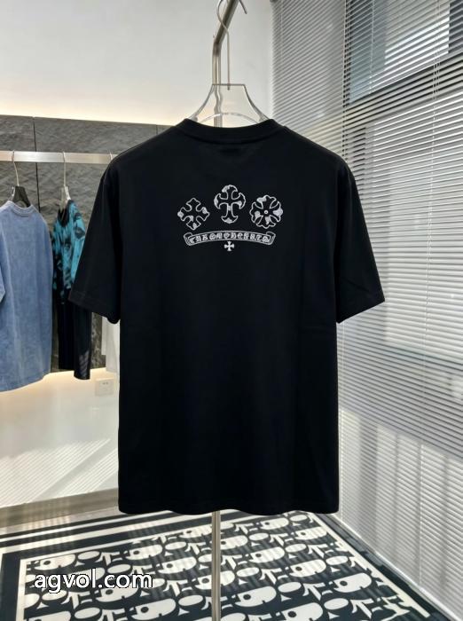 半袖Tシャツお洒落に魅せる 今年新作登場 高品質な新品通販 ブランドクロムハーツ_0_3