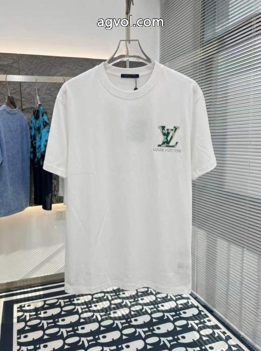 一番人気 新作日本未入荷 お洒落自在スーパー コピー 通販LOUIS VUITTON半袖Tシャツ_0_0