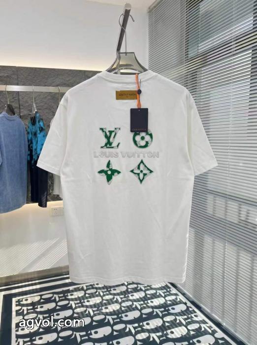 一番人気 新作日本未入荷 お洒落自在スーパー コピー 通販LOUIS VUITTON半袖Tシャツ_0_4