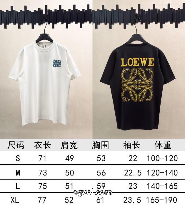 半袖Tシャツ 2026スーパー コピーシルエットな雰囲気 新シーズン  数量限定お買い得LOEWE_0_4