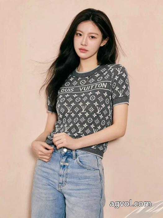 偽 ブランド 販売半袖Tシャツセレブ愛用 新作限定 早い者勝ち 実用的な一品LOUIS VUITTON_0_5
