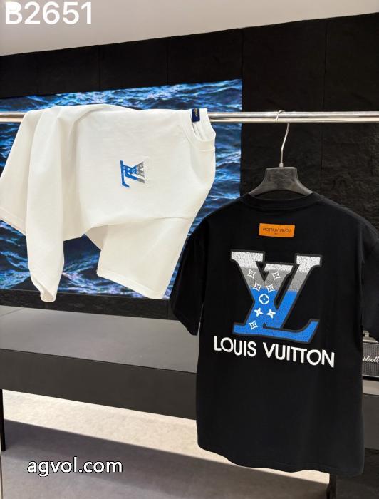 目玉商品セール カラバリ豊富 人気雑誌掲載半袖TシャツLOUIS VUITTONスーパー コピー 販売_0_0