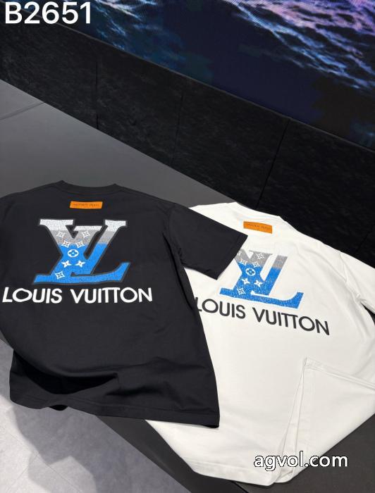 目玉商品セール カラバリ豊富 人気雑誌掲載半袖TシャツLOUIS VUITTONスーパー コピー 販売_0_4