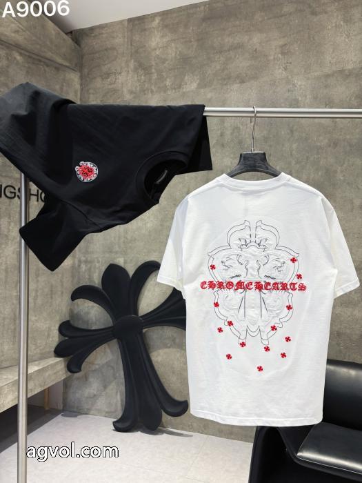 当店最安値 安心の国内発送 耐久性に優れ半袖TシャツCHROME HEARTSブランド コピー 販売_0_0