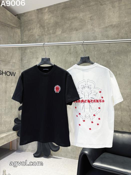 当店最安値 安心の国内発送 耐久性に優れ半袖TシャツCHROME HEARTSブランド コピー 販売_0_1