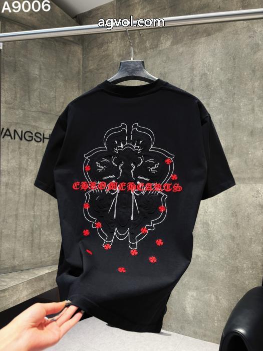 当店最安値 安心の国内発送 耐久性に優れ半袖TシャツCHROME HEARTSブランド コピー 販売_0_2