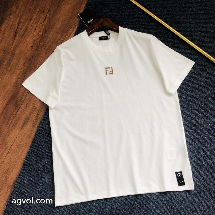 スーパー コピー 通販 優良FENDIモード感の高い 抜群の存在感 着心地よい半袖Tシャツ_0_5