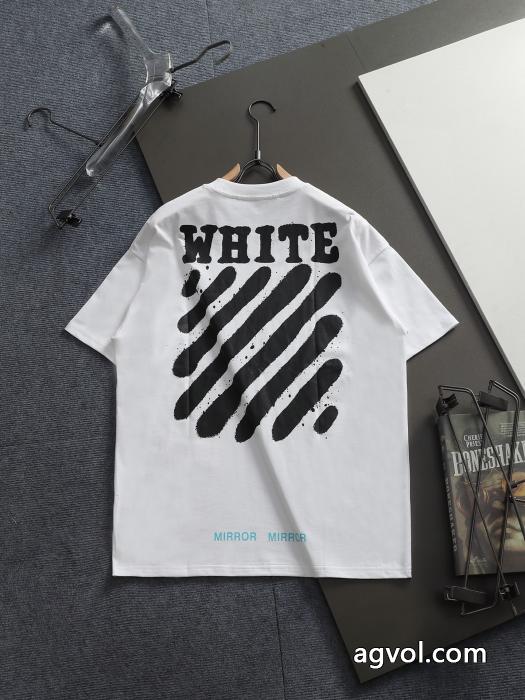 ブランド 激安Off-White限定品 人気No.1 26fw 質感に満足半袖Tシャツ_0_0