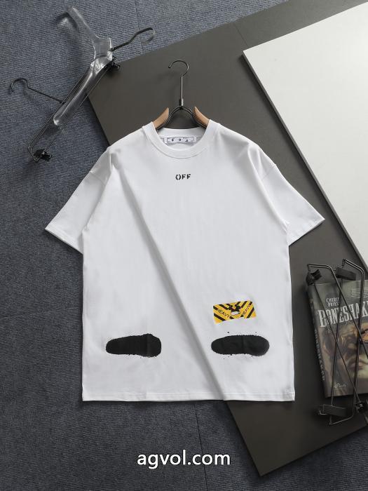 ブランド 激安Off-White限定品 人気No.1 26fw 質感に満足半袖Tシャツ_0_1