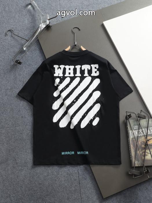 ブランド 激安Off-White限定品 人気No.1 26fw 質感に満足半袖Tシャツ_0_4