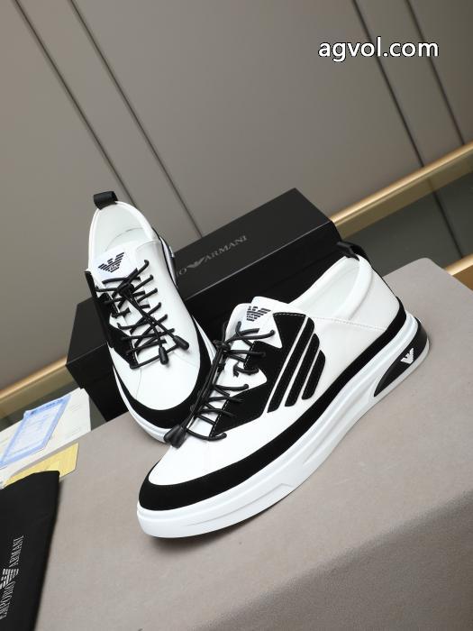 スニーカーARMANIブランド 激安使い勝手の良い お洒落な存在感  海外モデル.._0_5